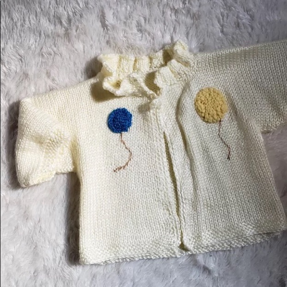 HANDMADE knitted cardigan